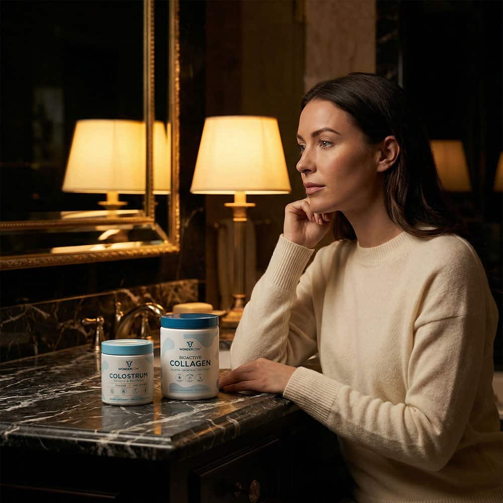 Whole Colostrum + Collagen Peptides Powder
