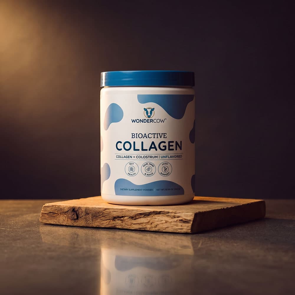 Whole Colostrum + Collagen Peptides Powder