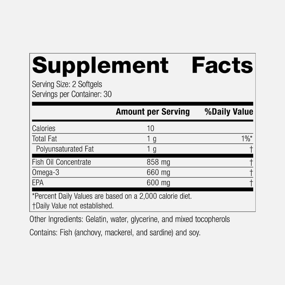Olprima EPA 710mg - 60 Softgels
