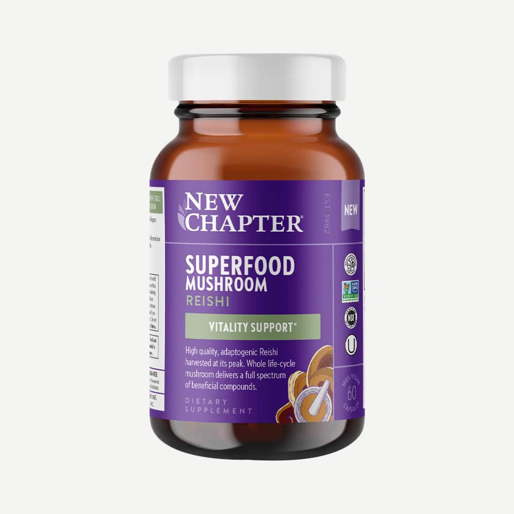 Reishi Mushroom 900mg - 60 Vegan Capsules