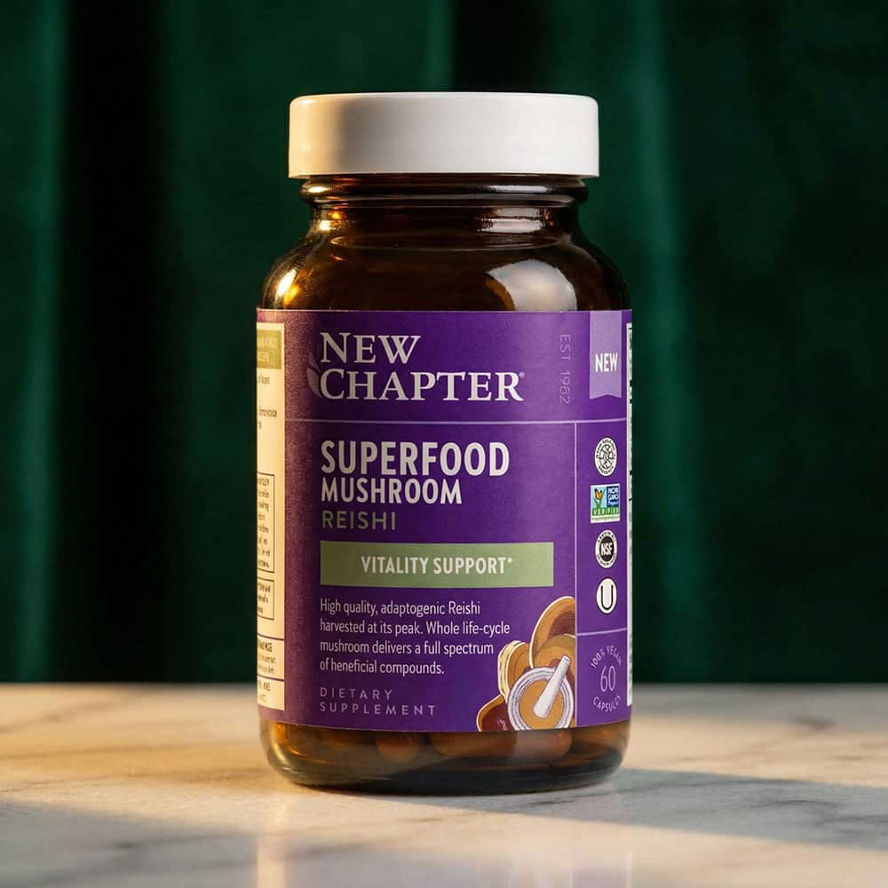 Reishi Mushroom 900mg - 60 Vegan Capsules
