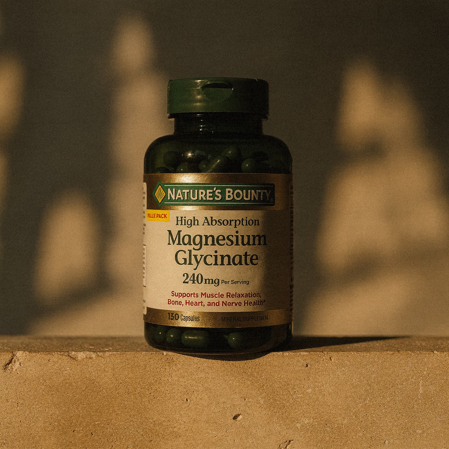 Magnesium Glycinate 240mg - 120 Capsules