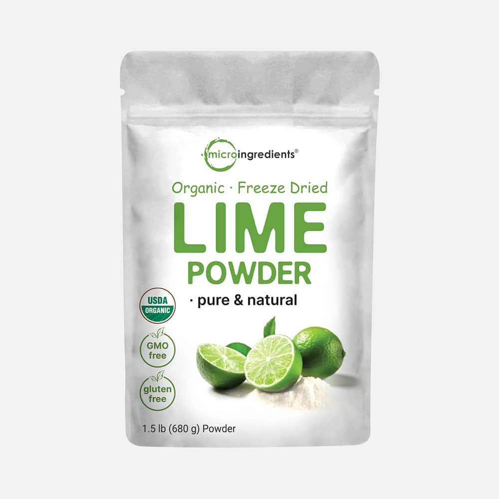 Micro Ingredients Organic Lime Powder - (Powder) 136 Servings