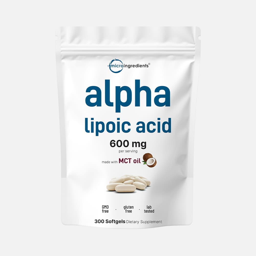 Alpha Lipoic Acid 600mg - 300 Softgels