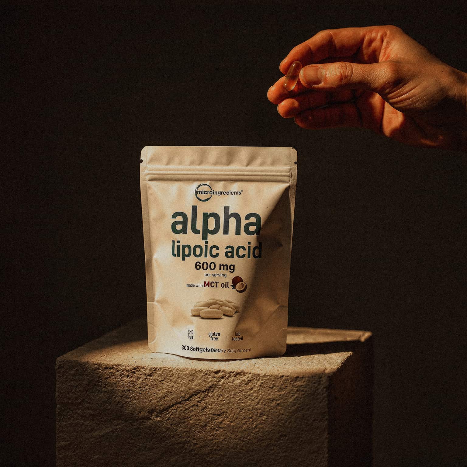 Alpha Lipoic Acid 600mg - 300 Softgels