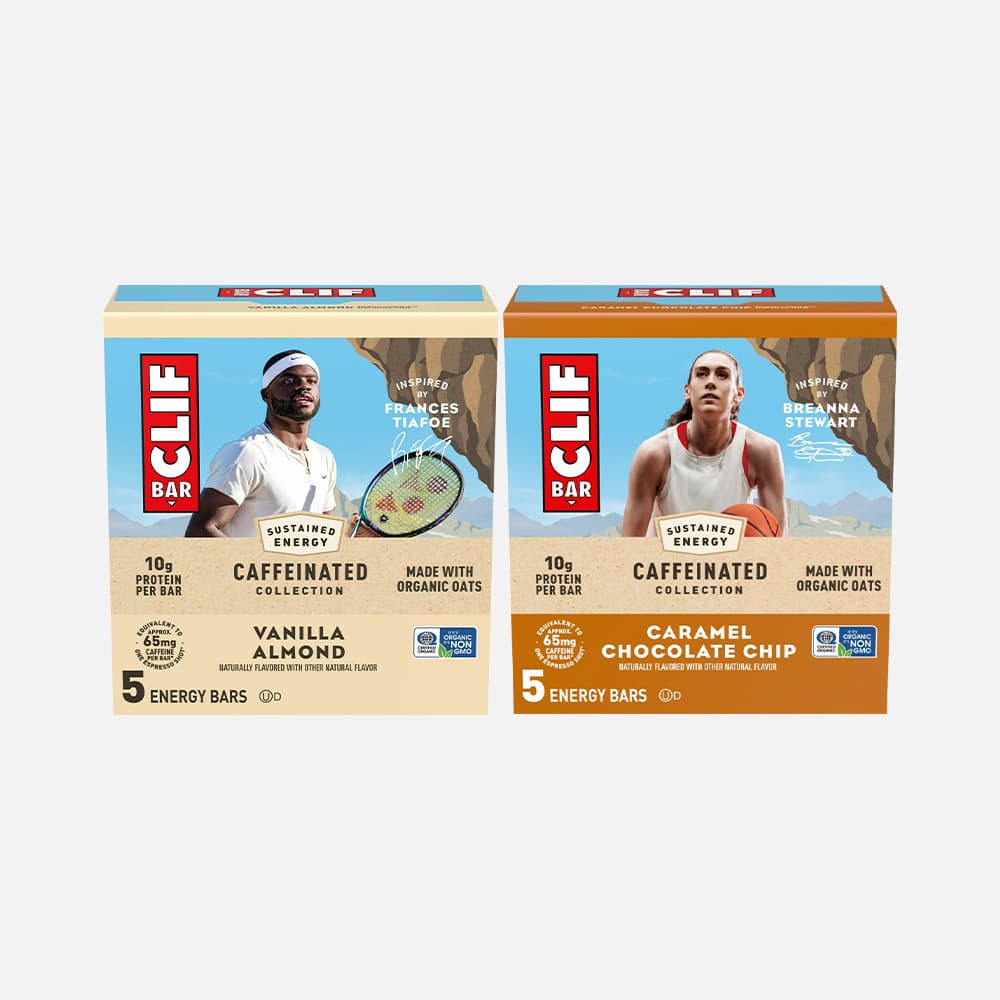 CLIF Caffeinated Energy Bars 10g Protein - 10 Bars
