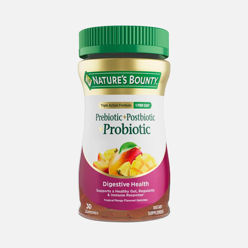 Pre + Pro + Postbiotic 3-in-1 - 30 Gummies (Mango)
