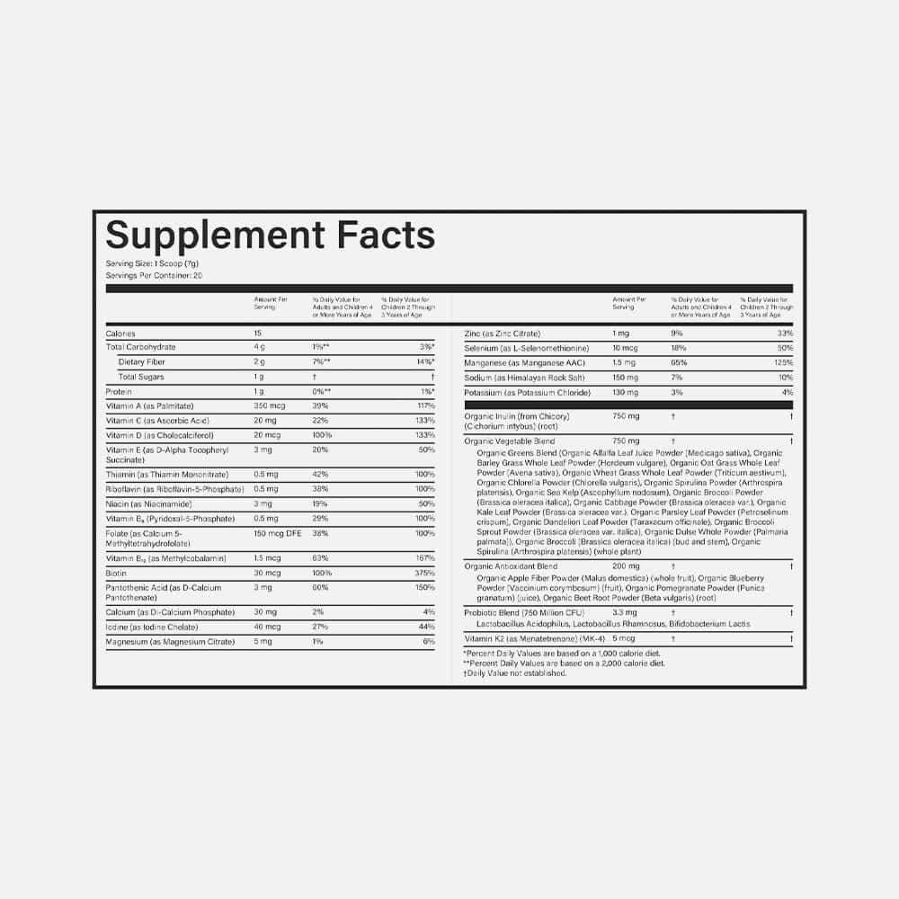 Beam Kids Superfood Powder Chocolate - 20 Servings
