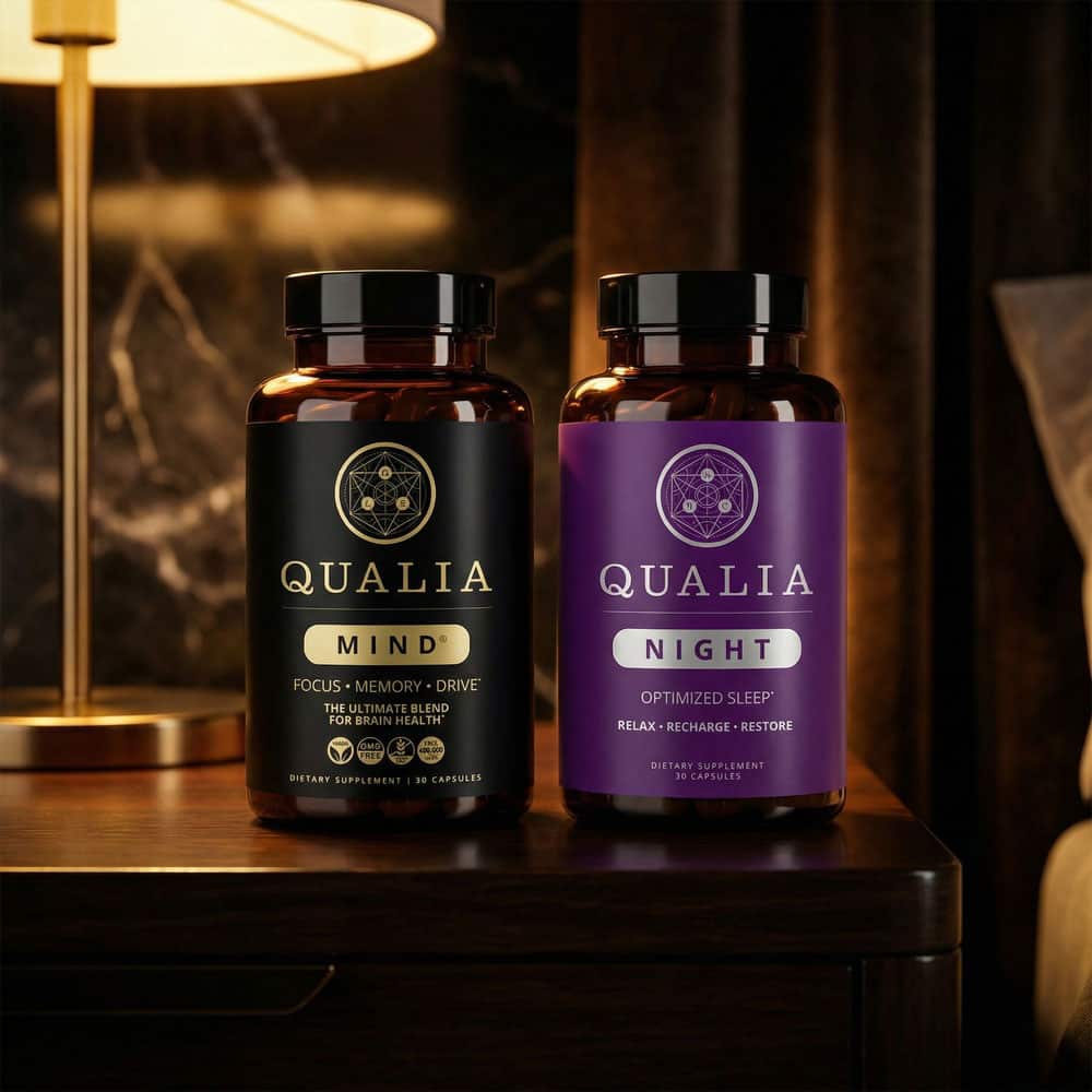 Qualia Mind & Night Nootropics - 1 Week Supply Capsules
