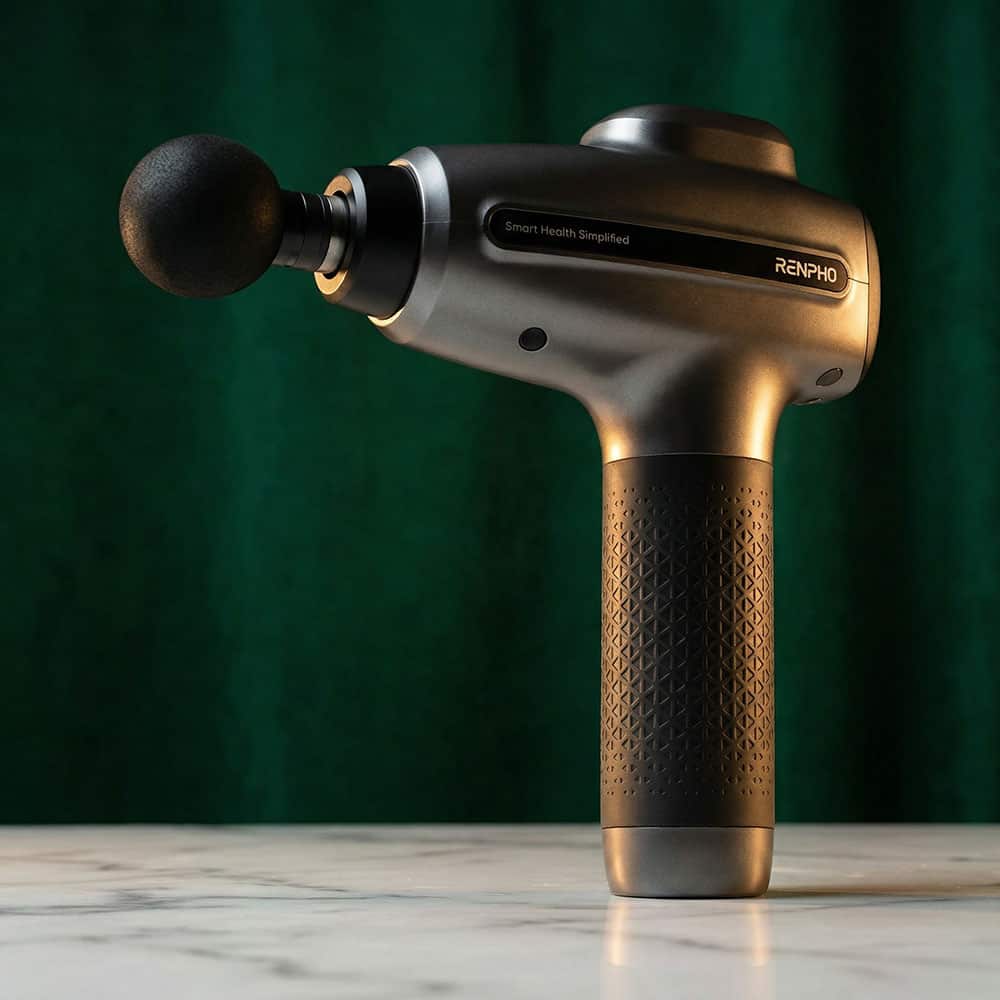 RENPHO Deep Tissue Massage Gun - 6-Head Handheld Device