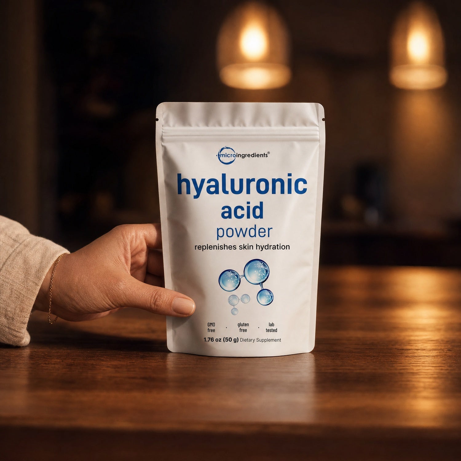 Hyaluronic Acid 50g (Low Molecular Weight) - Powder