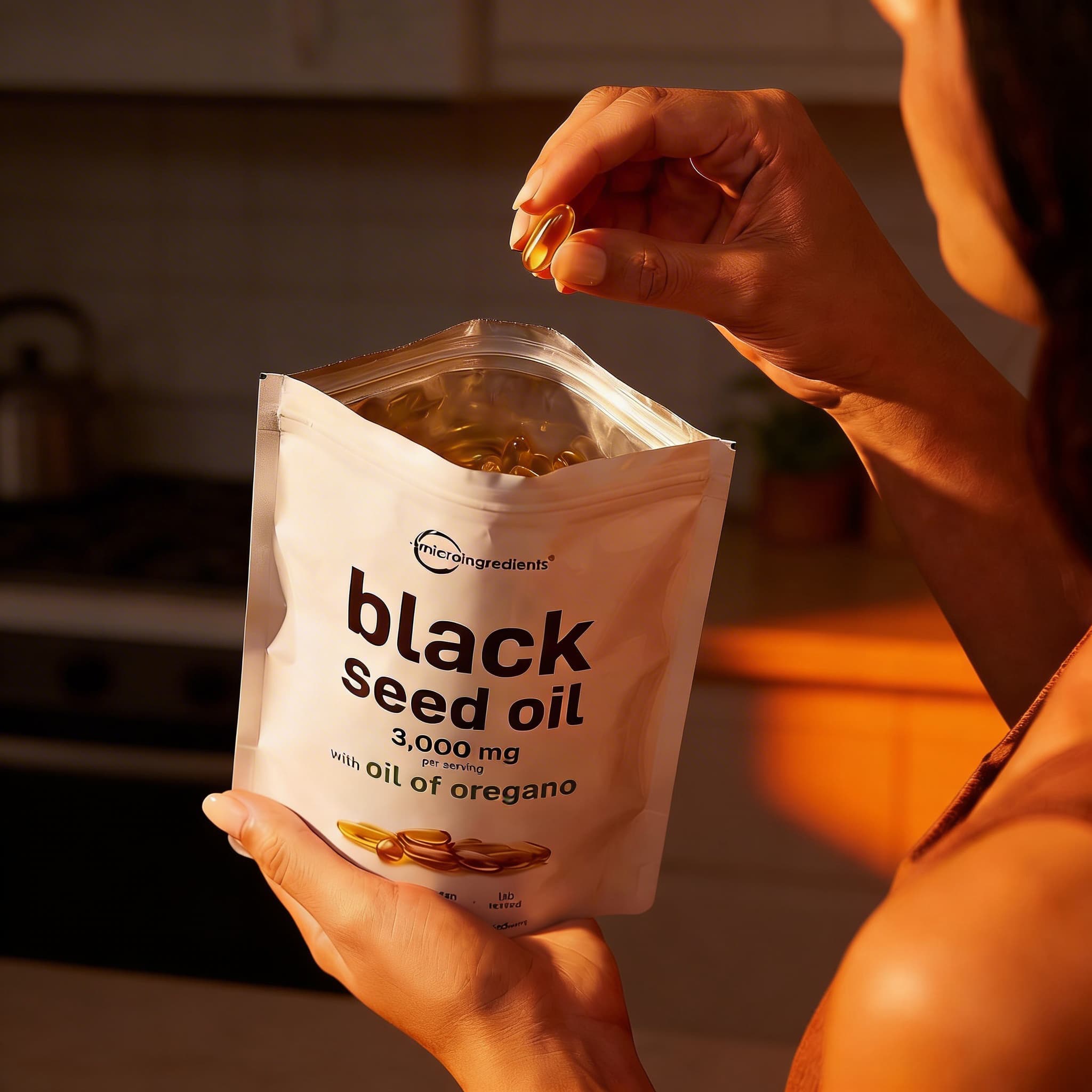 Black Seed Oil 3000mg + Oregano Oil 100mg - 240 Softgels