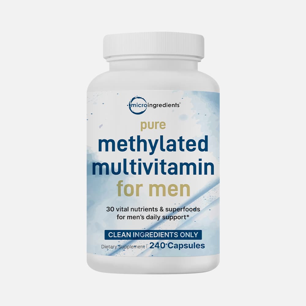 Methylated Multivitamin for Men - 240 Capsules