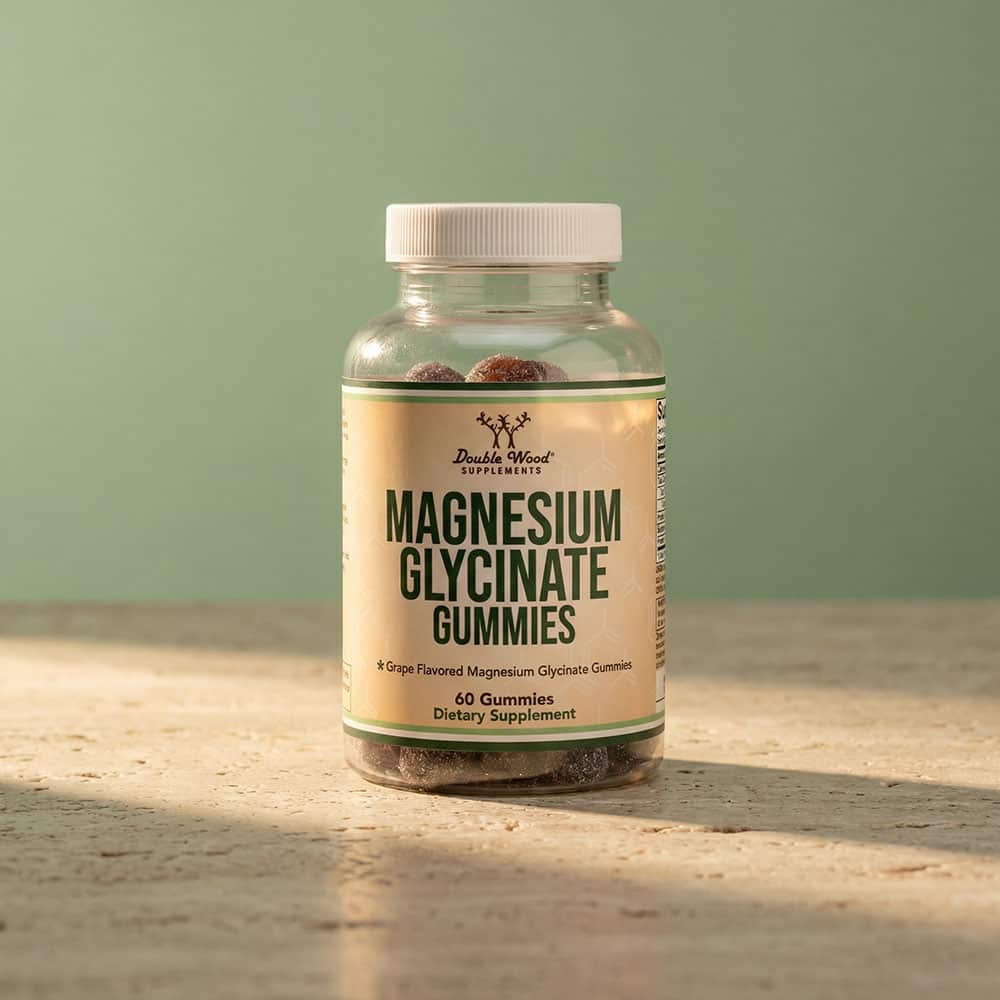 Magnesium Glycinate 400mg - 60 Grape Gummies