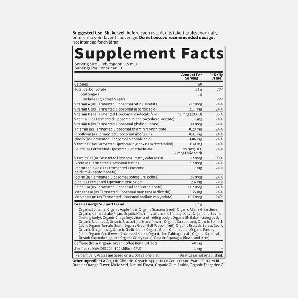 Superfoods Sips Citrus - 30 Servings Liquid