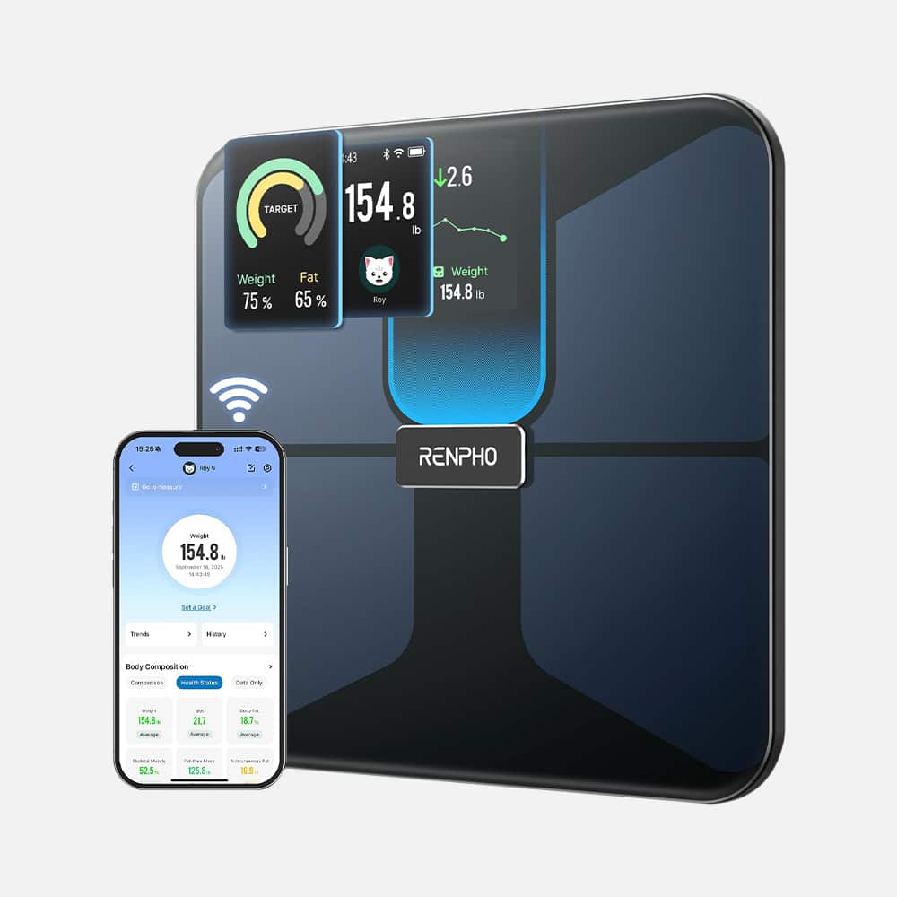 RENPHO Elis Evo Smart Body Scale - Wi-Fi & Bluetooth