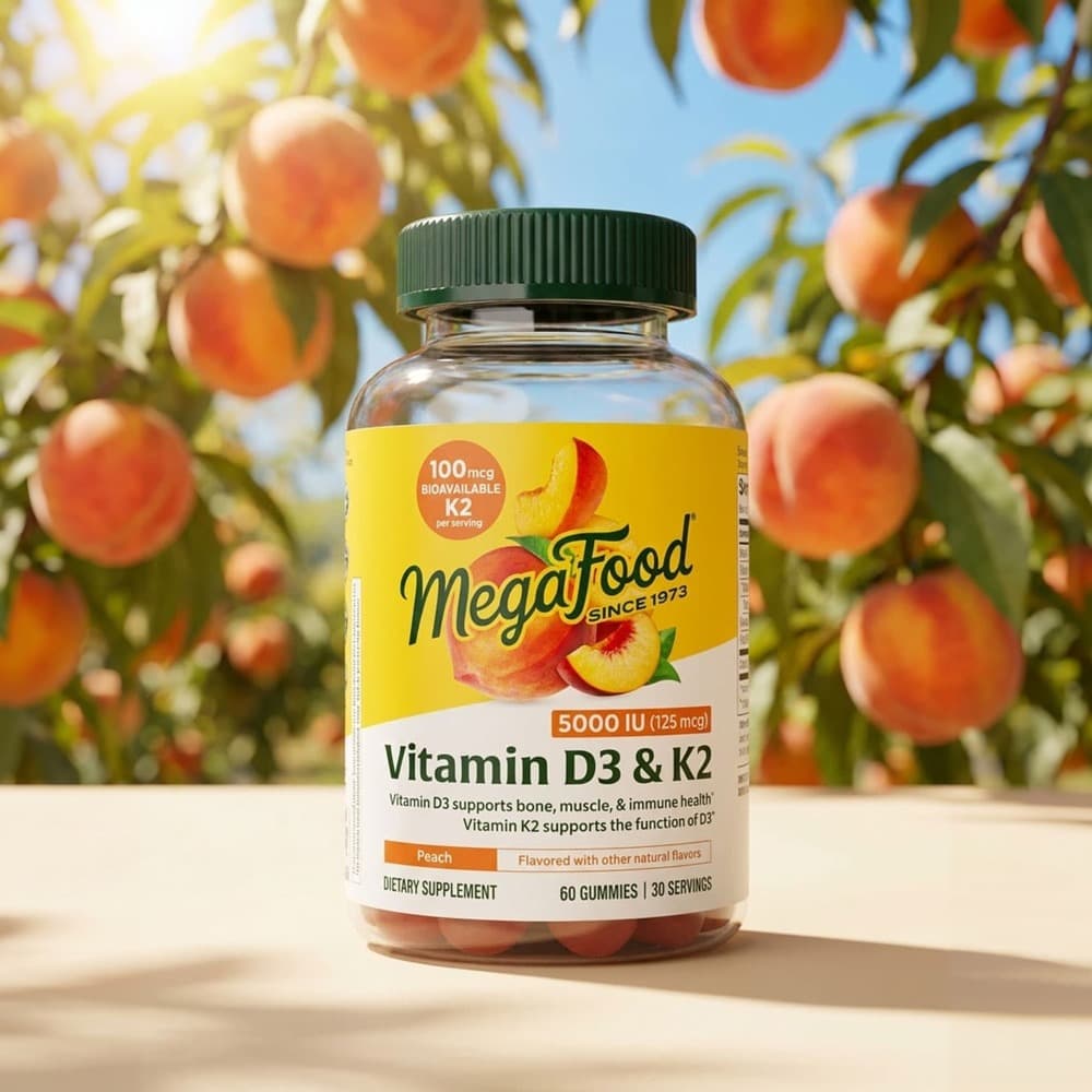 Vitamin D3 5000 IU + K2 - 60 Gummies