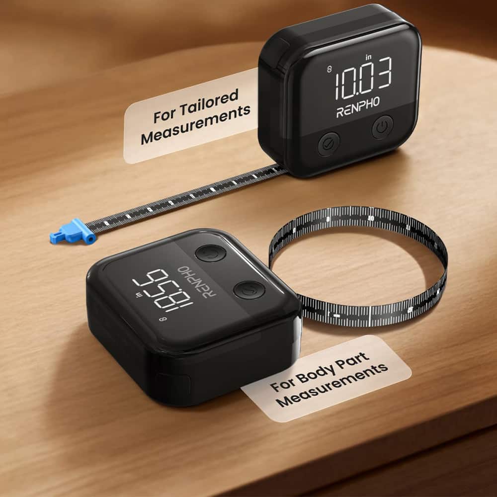 RENPHO Smart Body Measuring Tape - 60in / 150cm