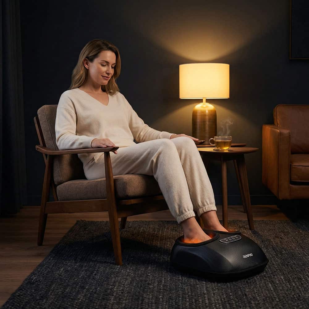 RENPHO Foot Massager with Heat - Electric Device