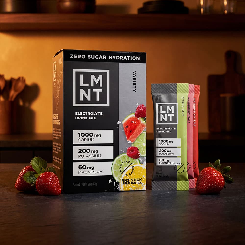 LMNT - Zero Sugar Electrolytes - Variety Pack Bundle 18 Sticks