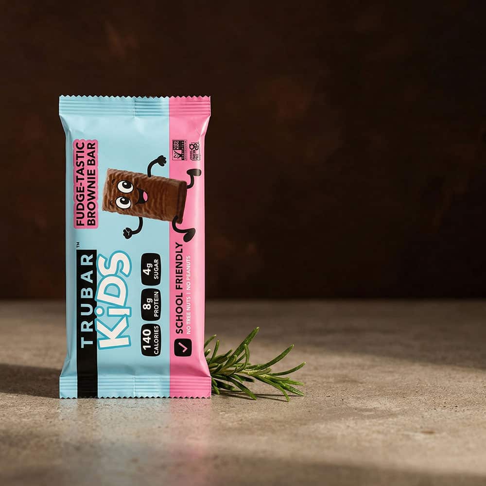 TRUBAR Kids Protein Bars 12g - 12 Bars (Fudge-Tastic)