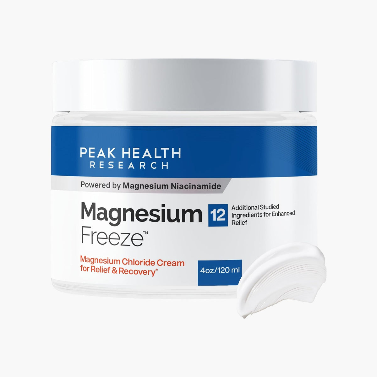 OsteoShield - Magnesium Freeze Topical Cream - 4 oz