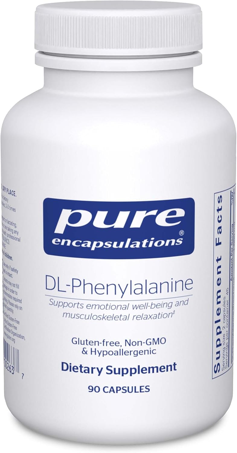 Pure Encapsulations DL-Phenylalanine 90 Capsules