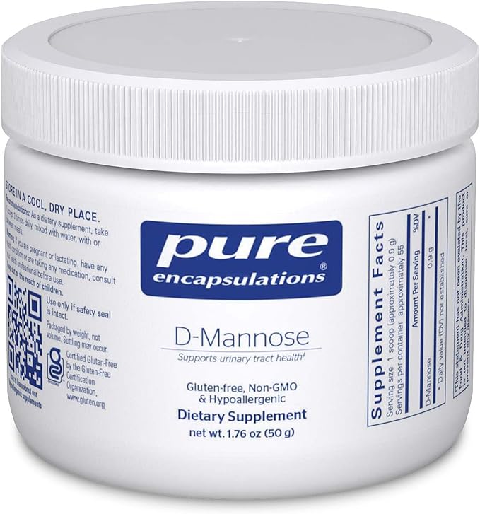 Pure Encapsulations D-Mannose Powder 1.76 oz
