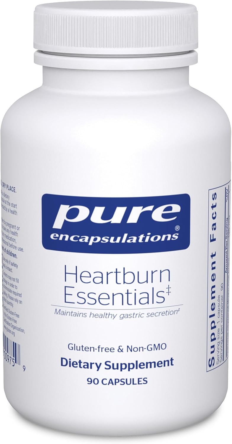 Pure Encapsulations Heartburn Essentials - 90 Capsules
