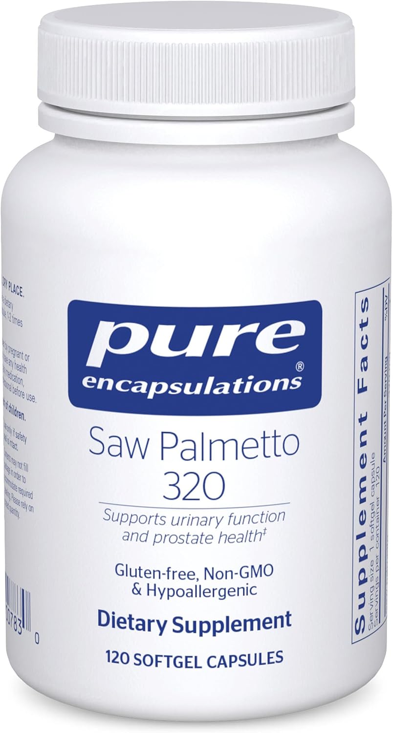 Pure Encapsulations Saw Palmetto 320 - 120 Softgel Capsules