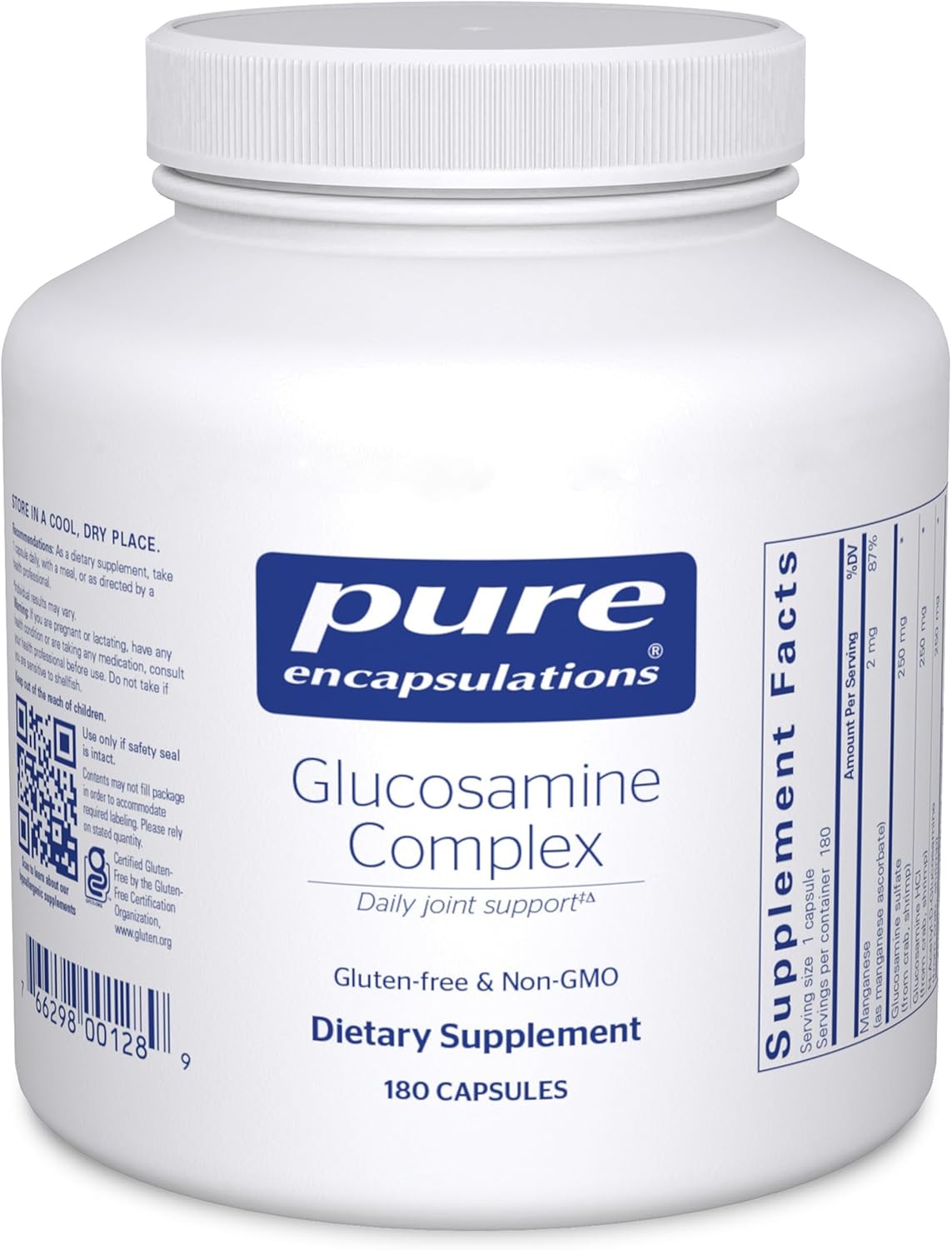 Pure Encapsulations Glucosamine Complex 180 Capsules