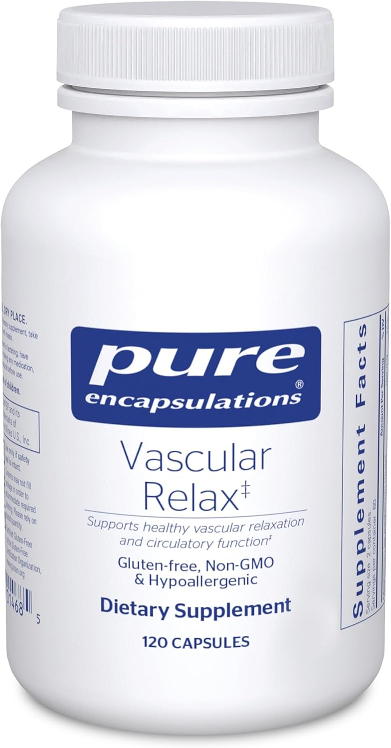 Pure Encapsulations Vascular Relax 120 Capsules