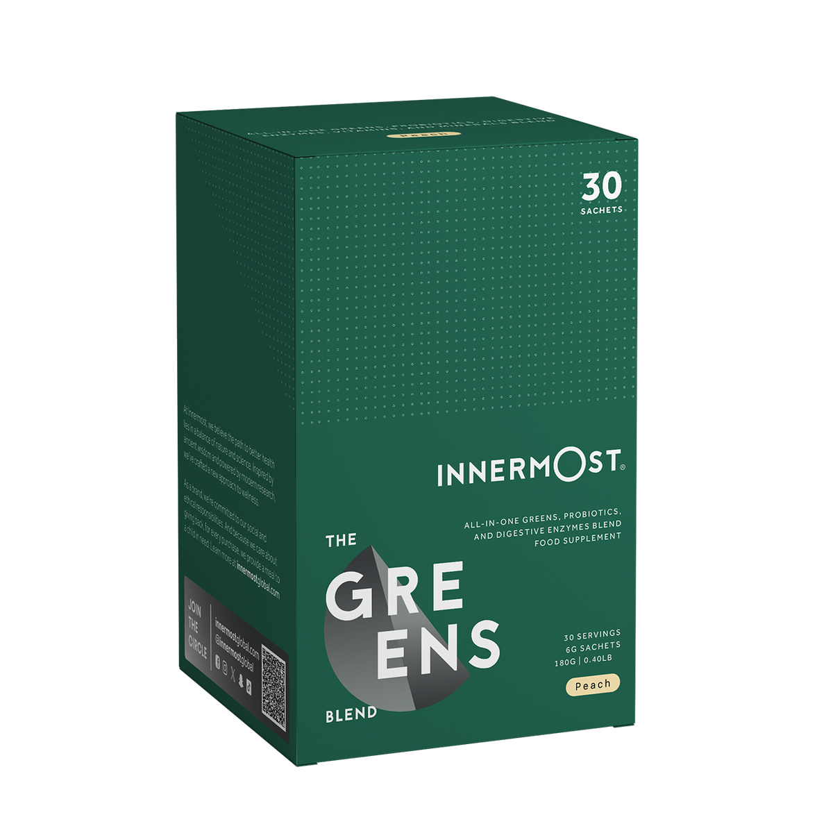 Innermost - The Greens Blend - Peach - 7 Sticks