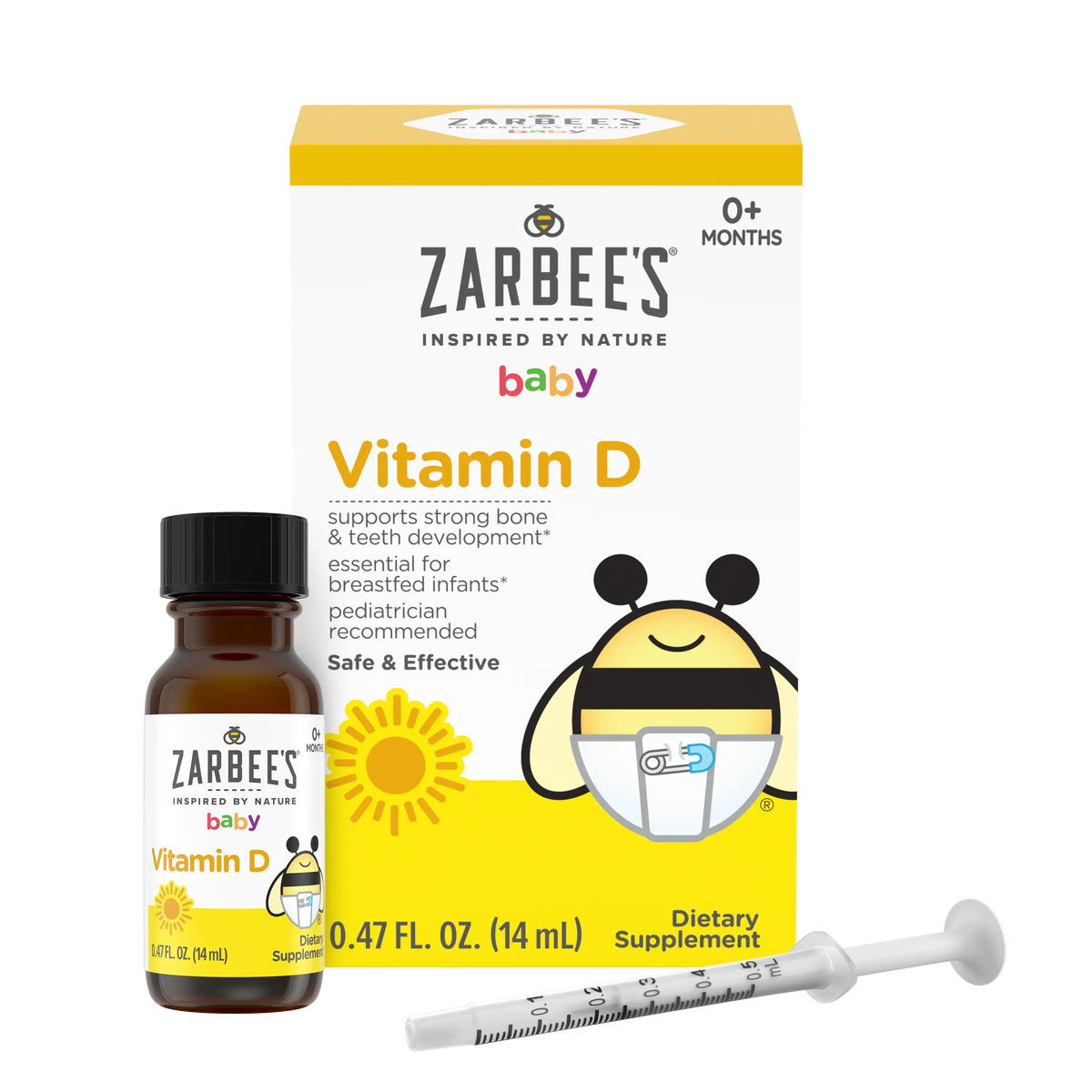 Zarbee's - Baby Vitamin D - 0.47 fl oz
