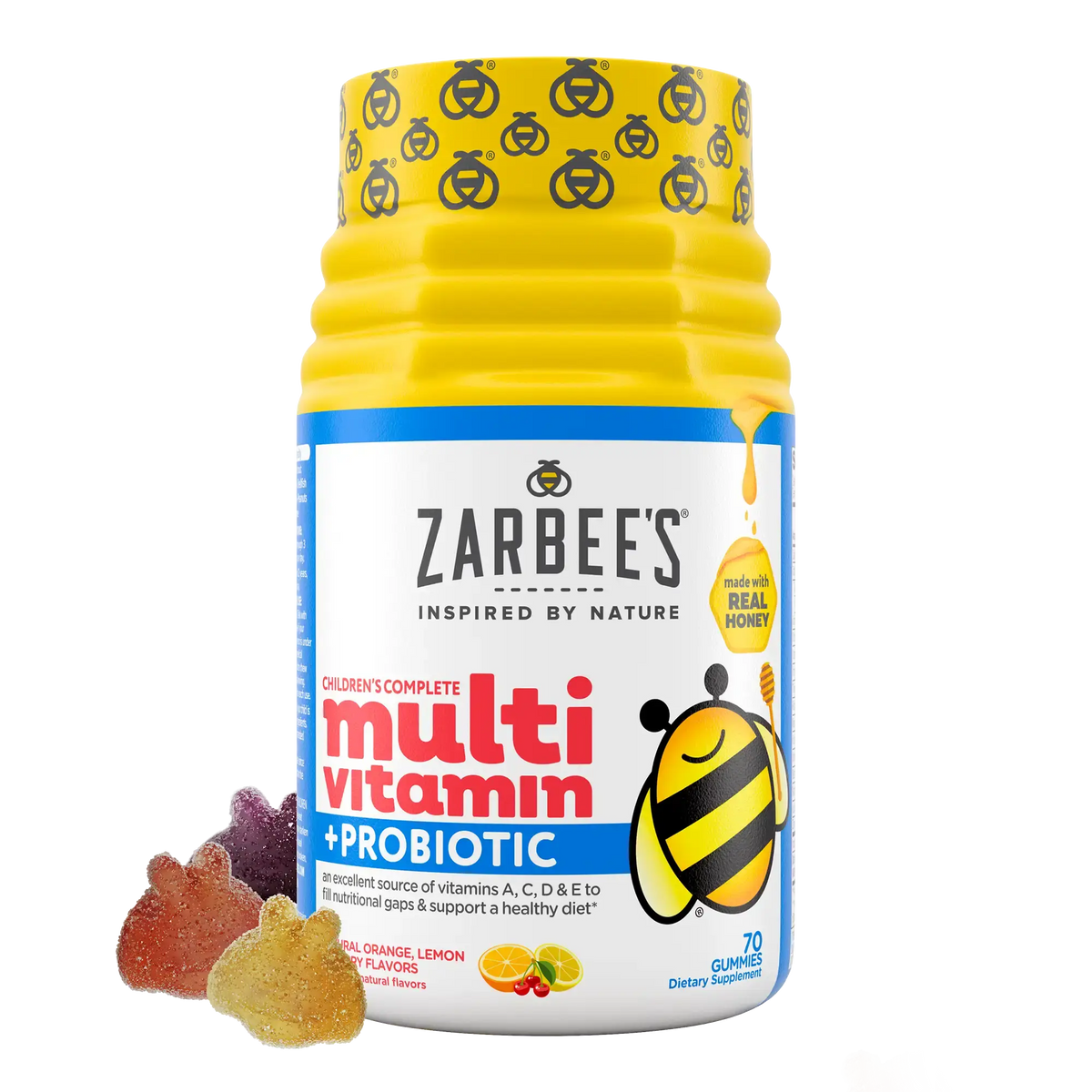 Zarbee's - Children's Complete Multivitamin + Probiotic - 70 count
