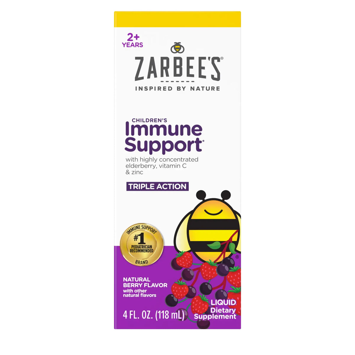 Zarbee's - Children's Daily Immune Support Syrup - 4 fl oz