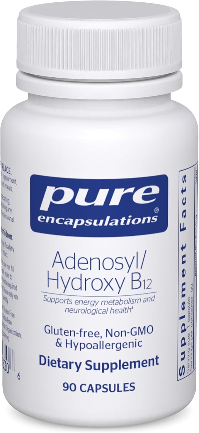 Pure Encapsulations Adenosyl/Hydroxy B12 90 Capsules