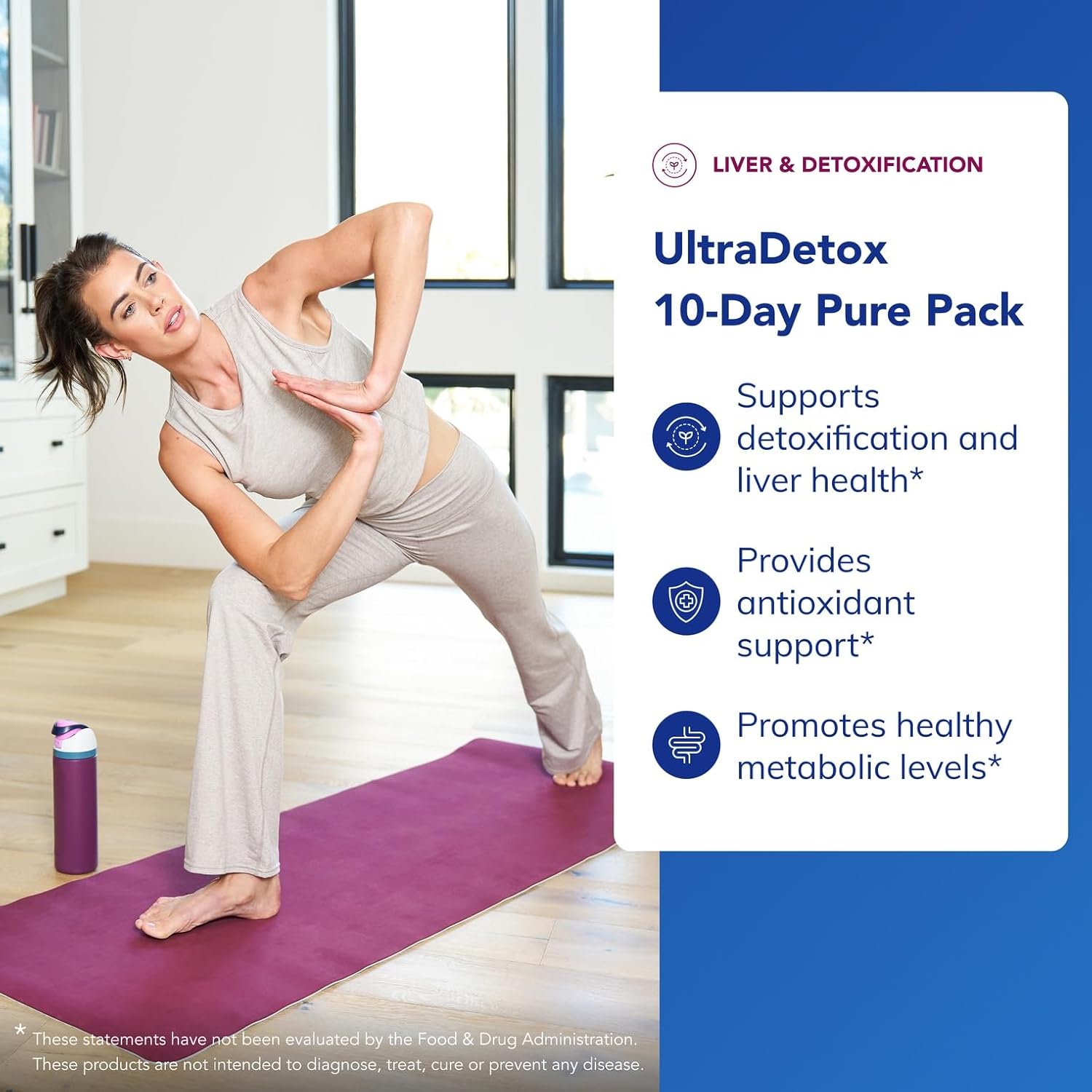 Pure Encapsulations UltraDetox 10-Day Pure Pack , Broccoli, Taurine, NAC, DIM, Modified Citrus Pectin and Chlorella | 10 P...