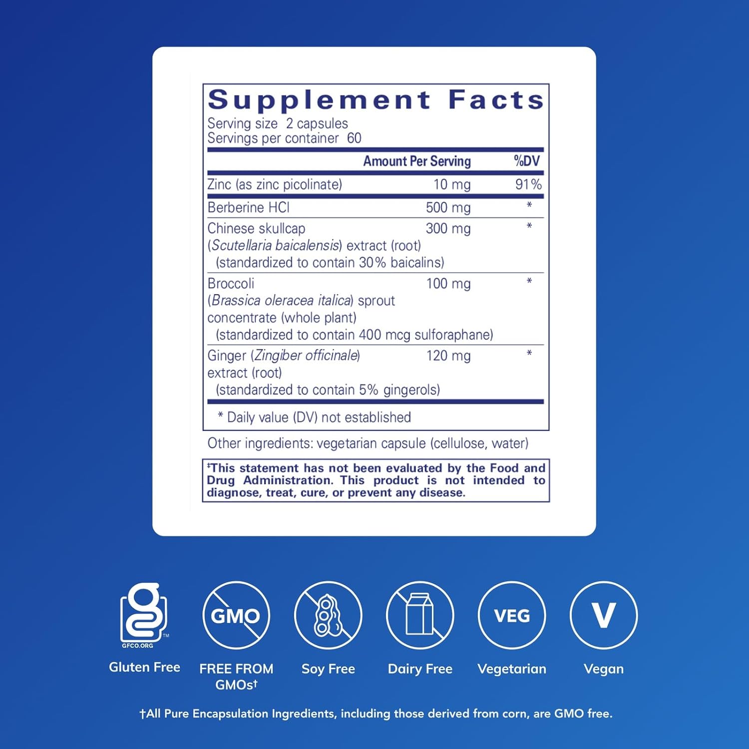 Pure Encapsulations Th1 Support 120 Capsules