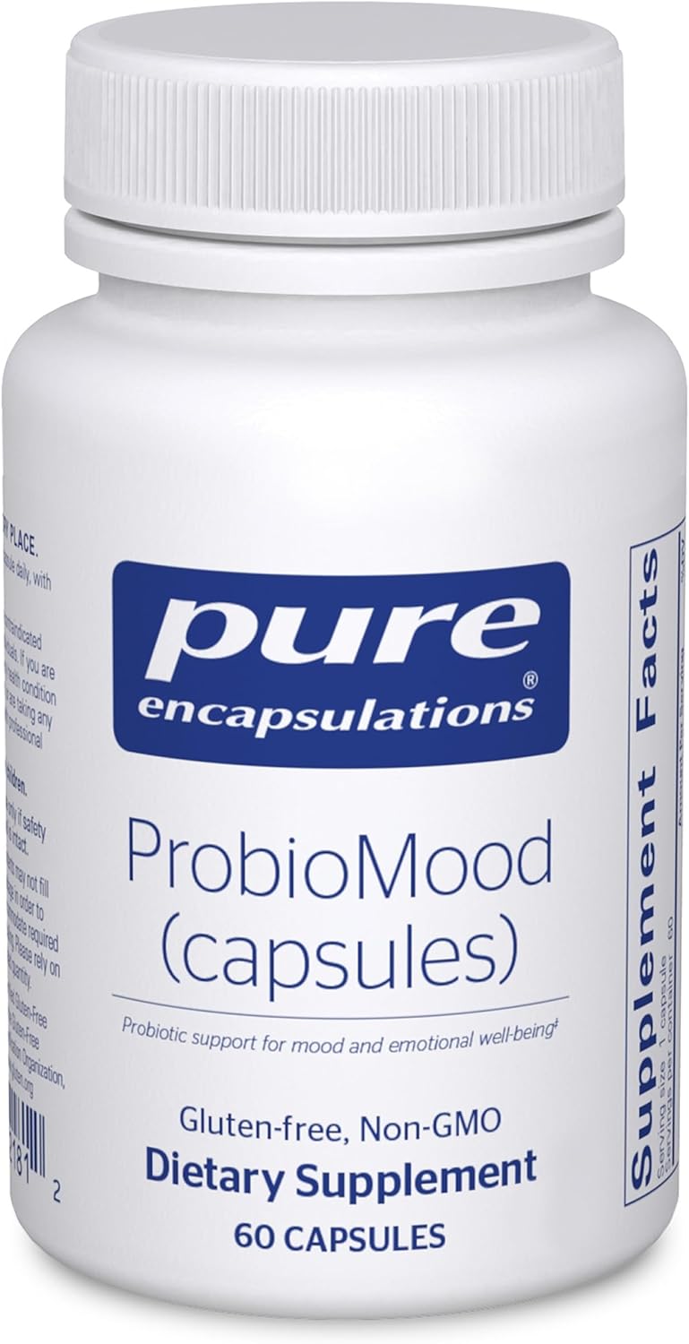Pure Encapsulations ProbioMood Probiotic Blend 60 Capsules