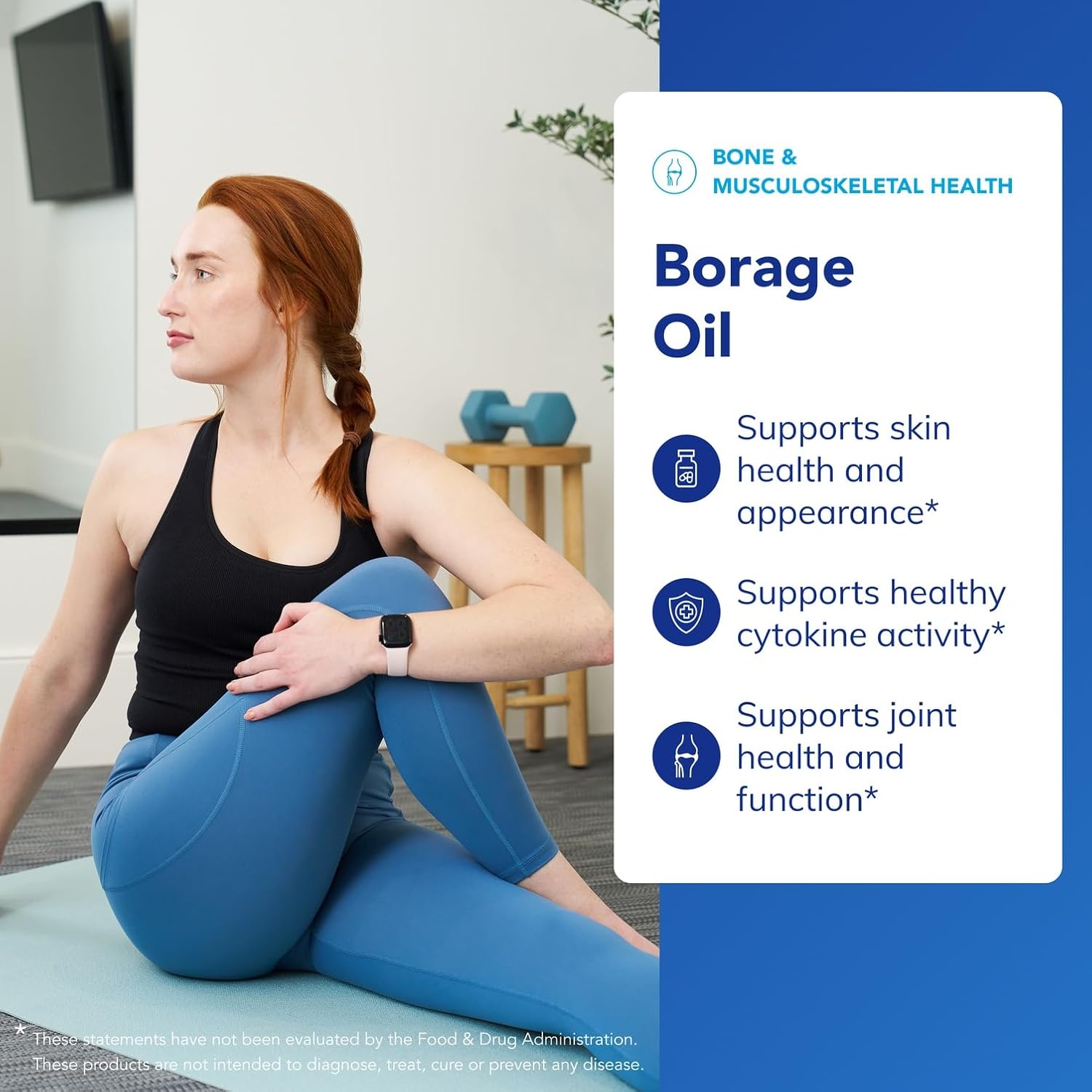 Pure Encapsulations Borage Oil 60 Softgel Capsules