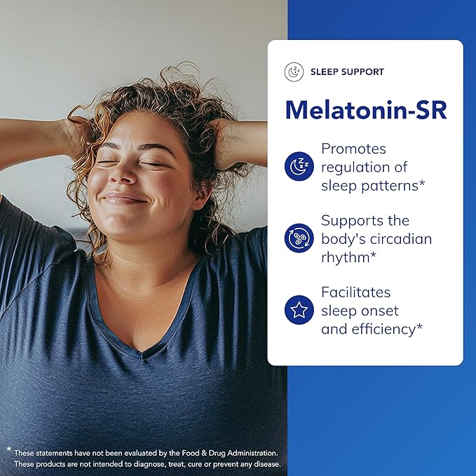 Pure Encapsulations Melatonin-SR Extended Release 60 Capsules