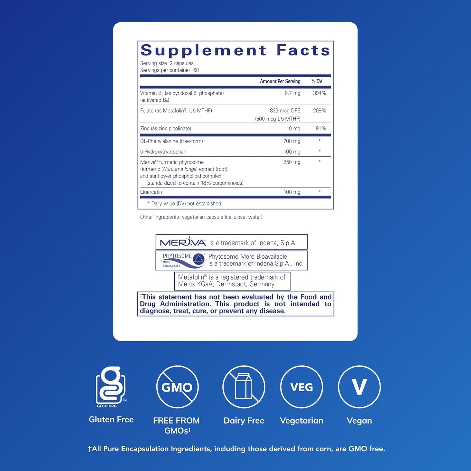 Pure Encapsulations Neuro-Pure Supplement - 120 Capsules