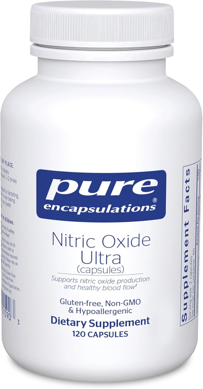 Pure Encapsulations Nitric Oxide Ultra 120 Capsules