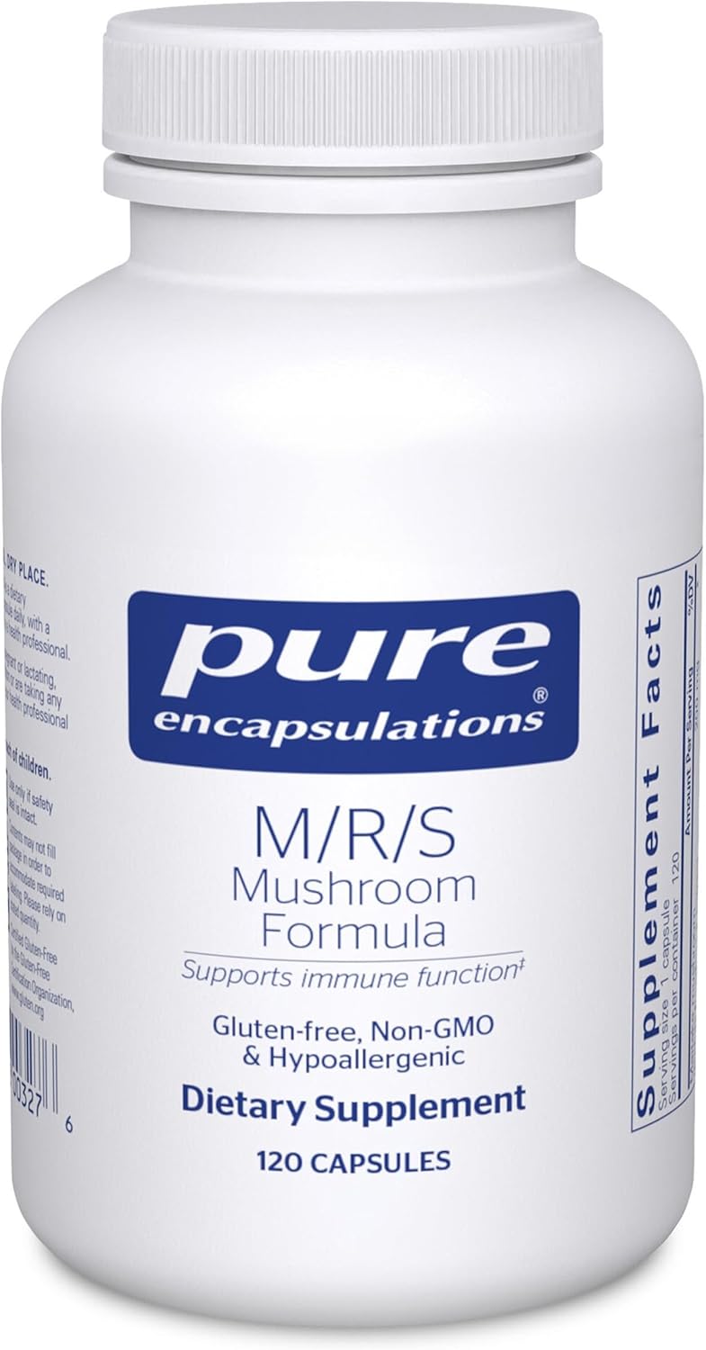 Pure Encapsulations M/R/S Mushroom Formula | 120 Capsules
