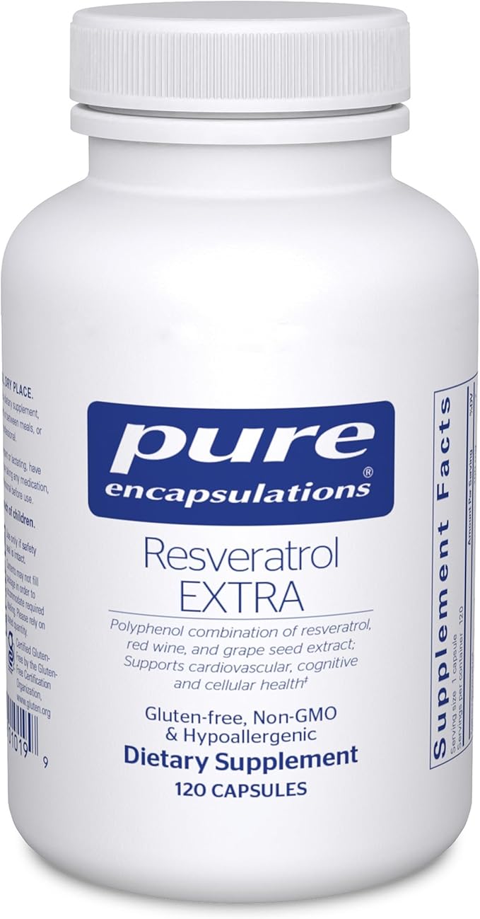 Pure Encapsulations Resveratrol EXTRA - 120 Capsules
