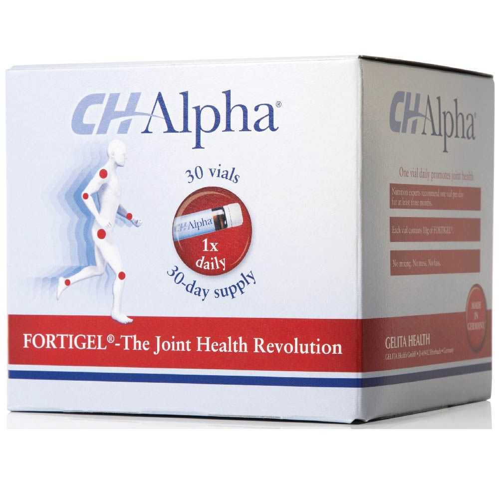 CH-Alpha - Drinkable Collagen Peptide Vials 30 x 25ml vials 750ml