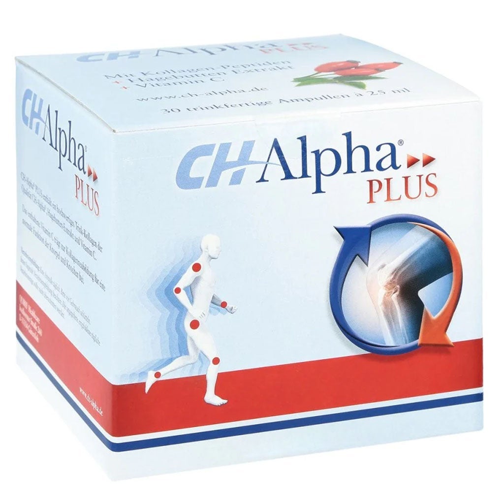 CH-Alpha - Plus Drinkable Collagen Peptide Vials 30 x 25ml vials 750ml