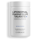 Codeage Liposomal Magnesium Taurate+ – Cardiovascular Health & Muscle..., capsules bottle