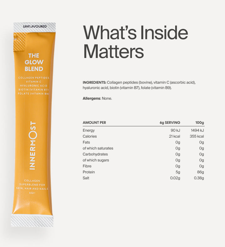 Innermost - The Glow Blend - Unflavoured - 30 Servings